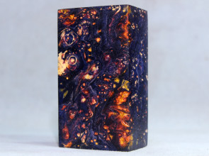 Stabilized Maple Burl Wood Mod Block